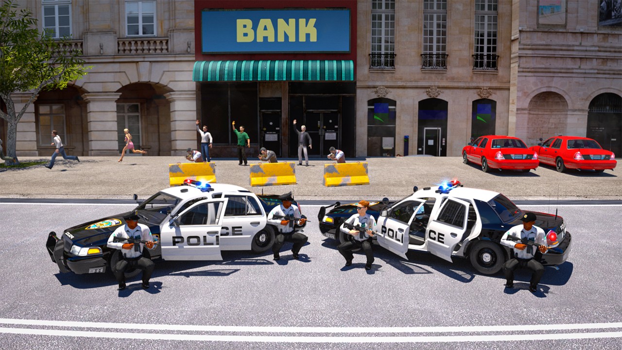 Image Police Car Real Cop Simulator